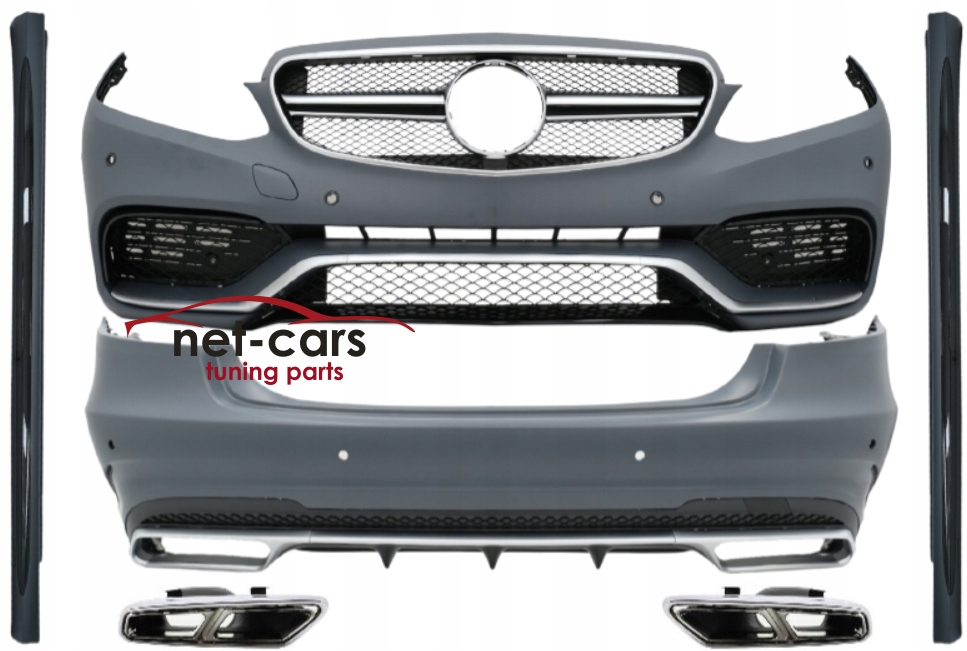 ZDERZAK PRZÓD TYL MERCEDES W212 -16 LIFT E63 AMG C