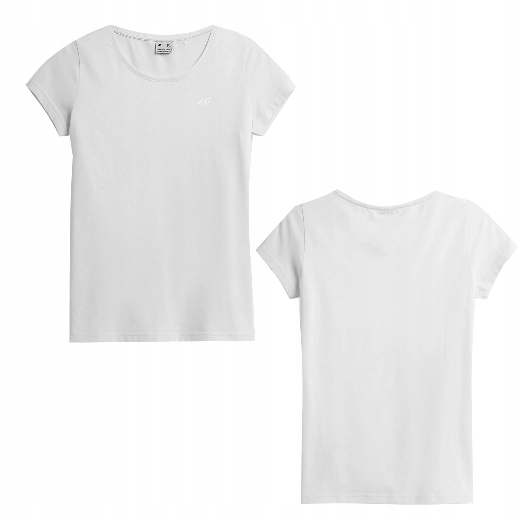 

T-shirt Koszulka Damska 4F TSD350 Biała Sport S