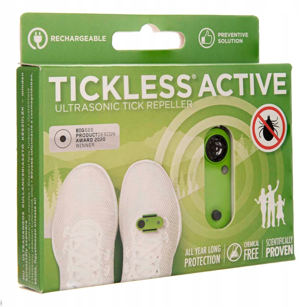 

Tickless Active odstraszacz kleszczy dla aktywnych