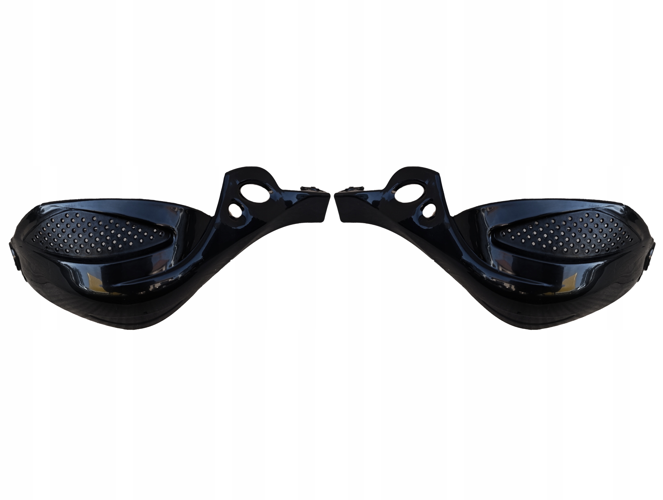 Handbary Handbar Osłona Dłoni Manetek Czarne Cross 125 Enduro Quad Atv