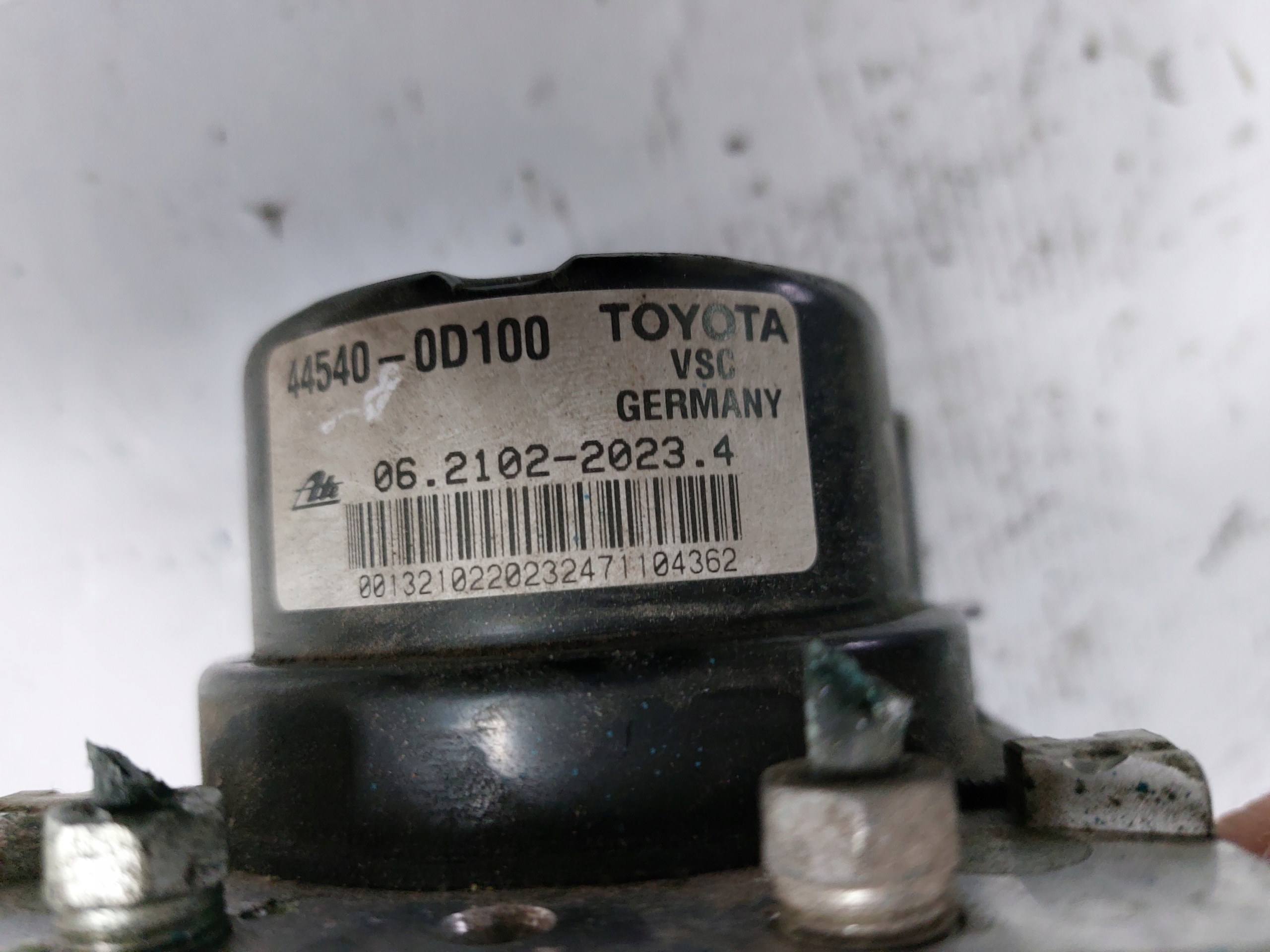 pump ABS Toyota Yaris III 89541-0D170