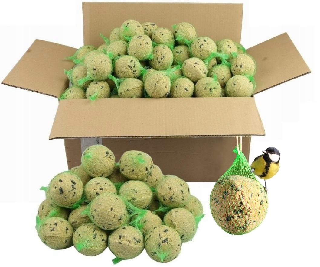 Levně Ptasia Biesiada tukové kuličky zimní krmivo pro volně žijící ptáky 100 kusů