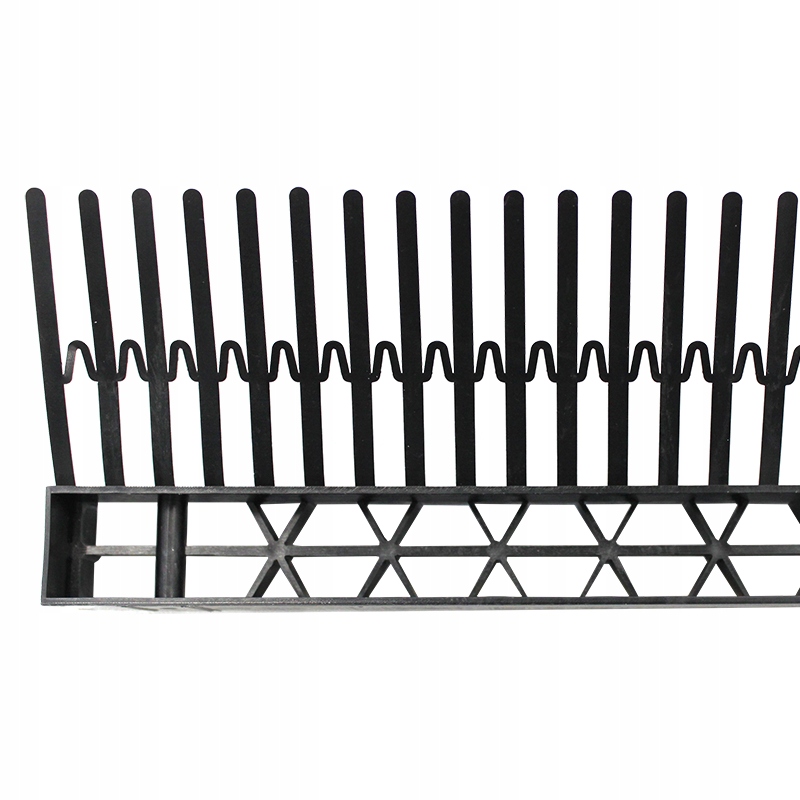 

Grzebień okapowy z kratką wentylacyjną Czarny 1m