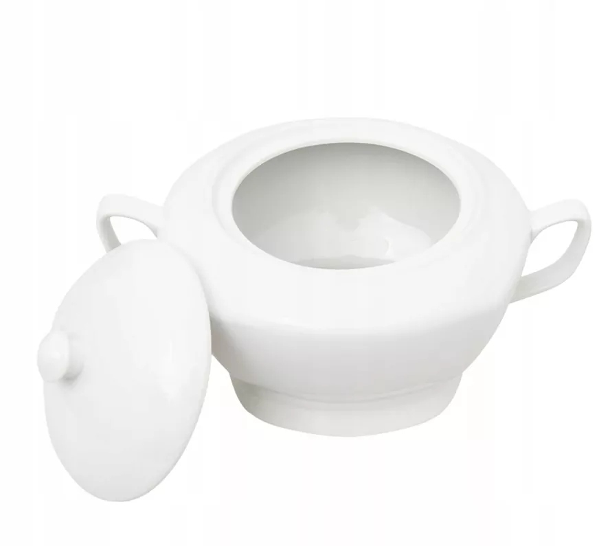WAZA BIAŁA DO ZUPY ŻURKU ROSOŁU PORCELANOWA BIAŁA 2,5L Kod producenta OD1808