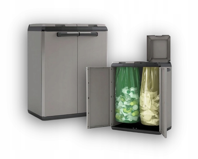 SZAFKA DO SEGREGACJI ODPADÓW SPLIT BASIC 110L 241065 KETER