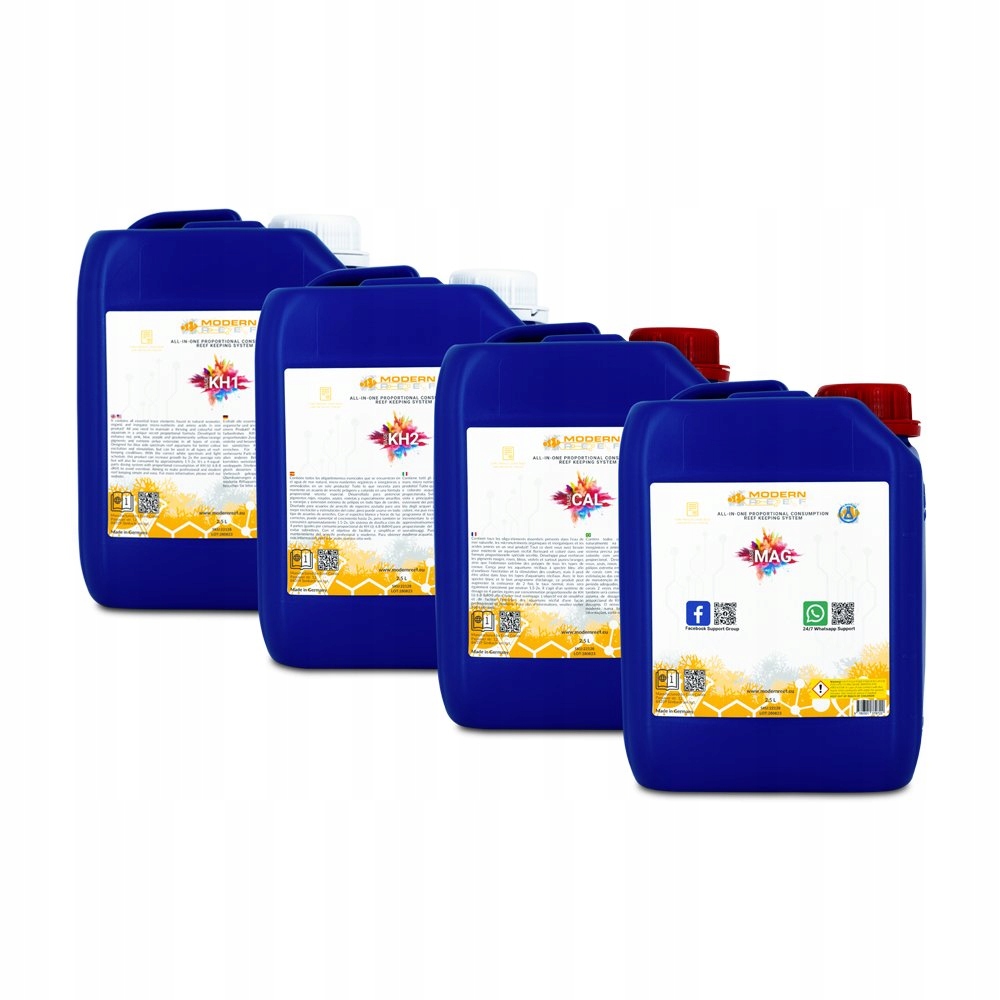 All-in-one Proportional Consumption Reef-Keeping System 4x2.5L