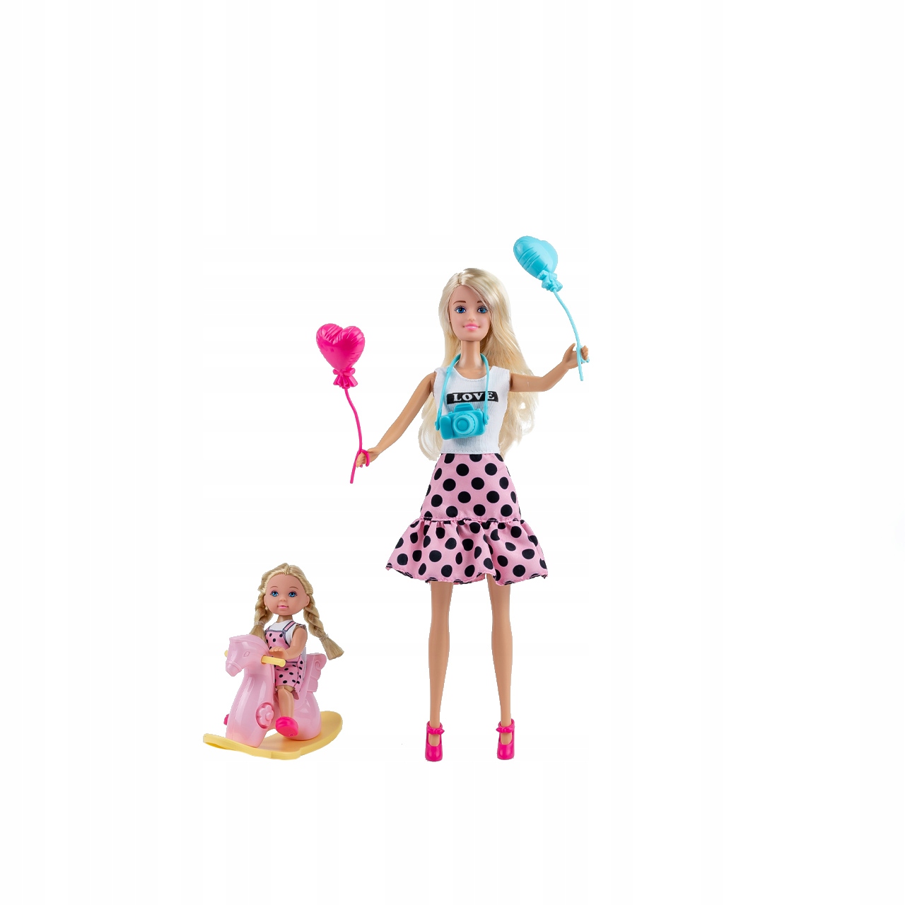 Lalka Toys4all Anlily z córką na placu zabaw Wiek dziecka 3 lata +