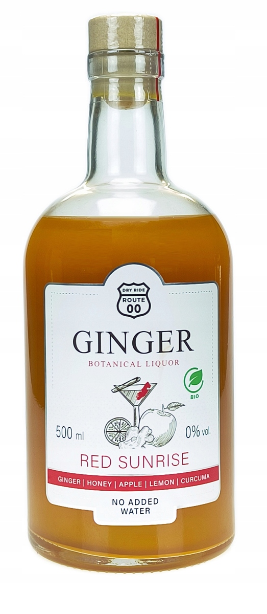 Zázvorový Likér (red Sunrise) Bio 500 ml Segura