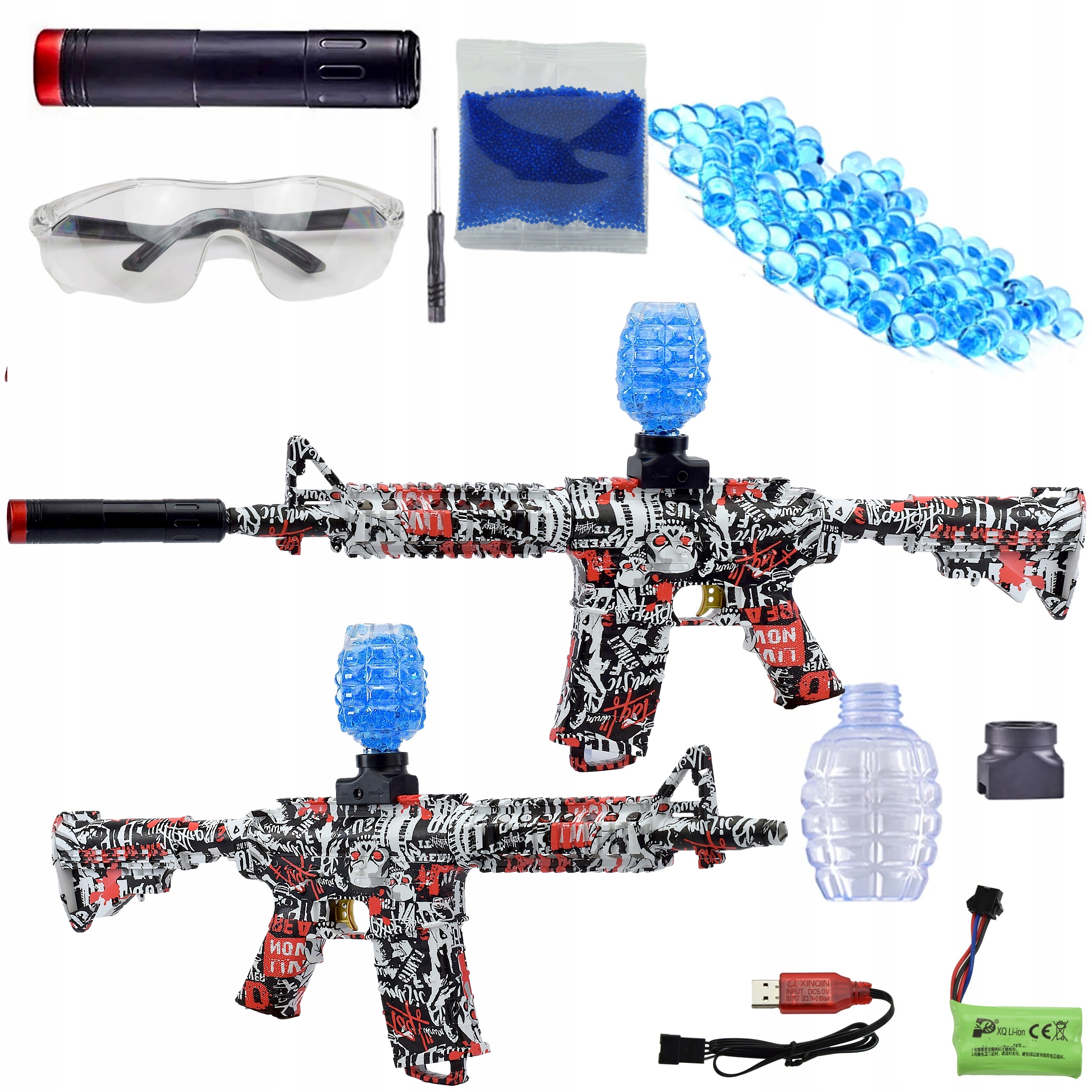 KARABIN AUTOMAT NA KULKI ŻELOWE PISTOLET DUŻY M416 karabin na kuli