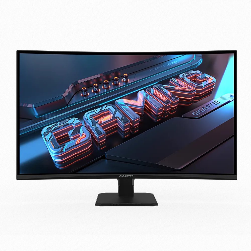 Gigabyte LCD GS32QC Gaming Monitor 32" Qhd 2560x1440, Va 1500R, 170Hz,…