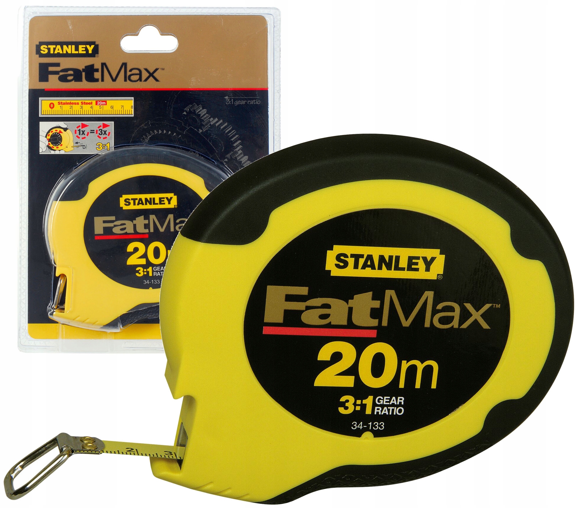 

Stanley Taśma Miernicza Stalowa 20M Fatmax Stanley