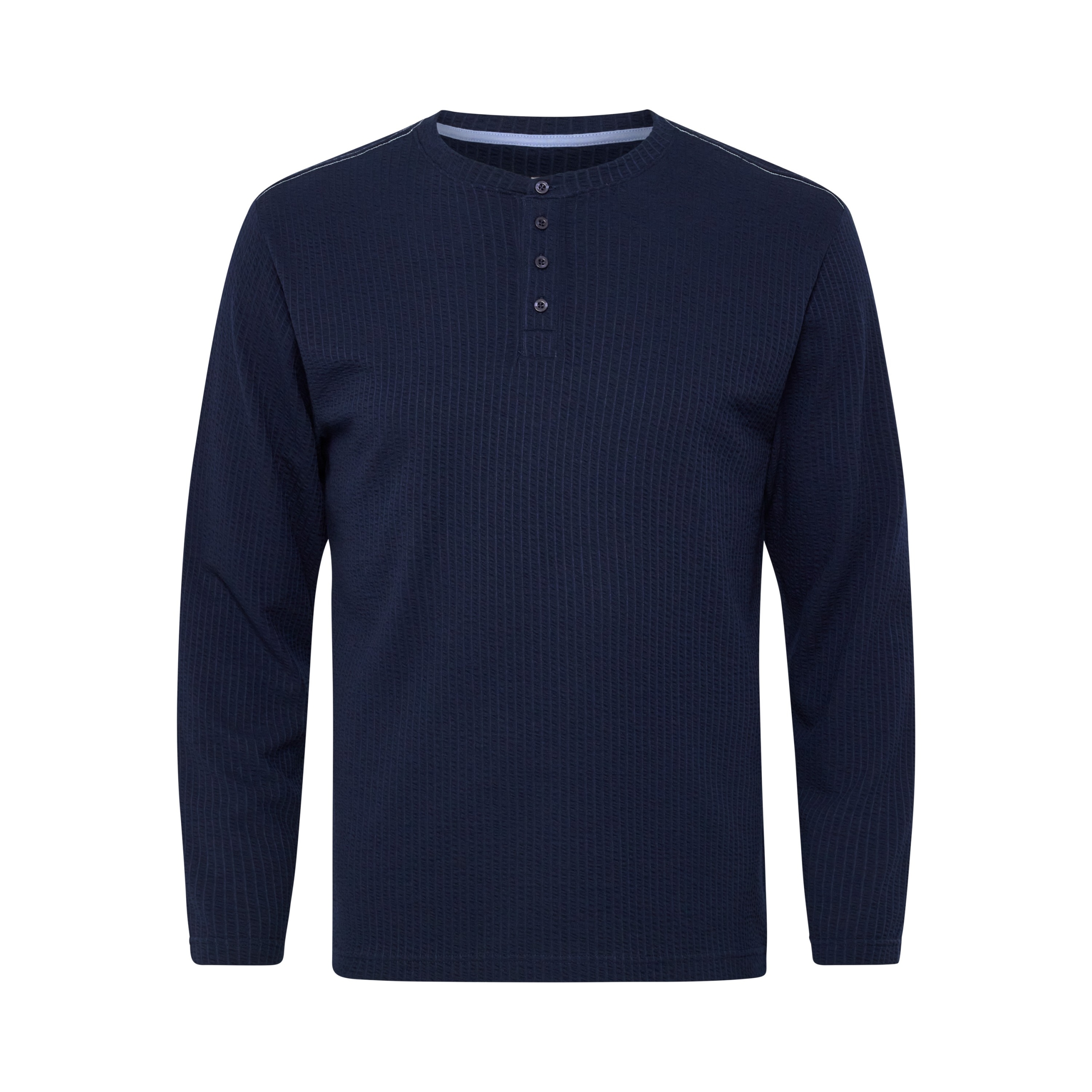 North Latitude Velké Tričko S Dlouhým Rukávem Longsleeve, Tmavě Modré, Velikost 4XL