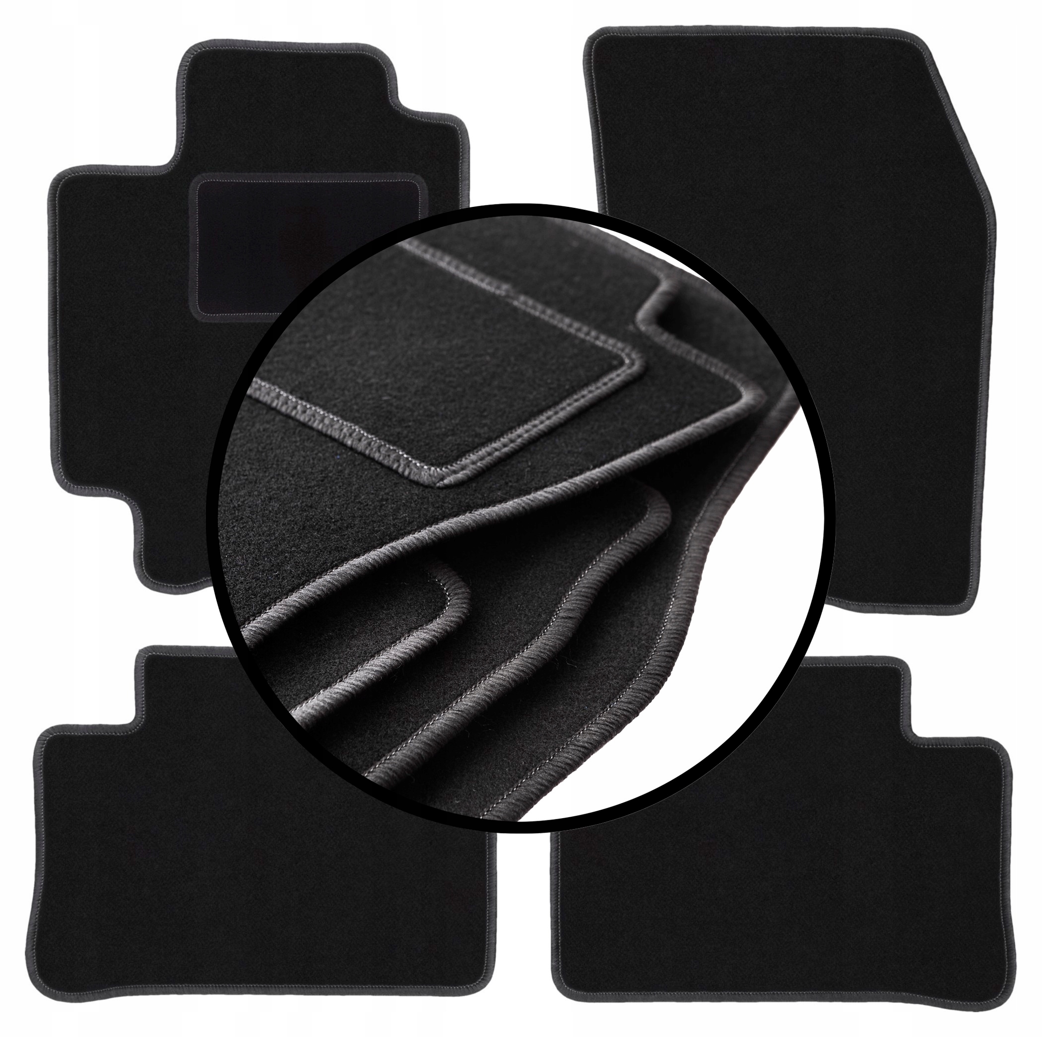 Velurové koberce komplet pro: Lexus Is I sedan (1998-2005)