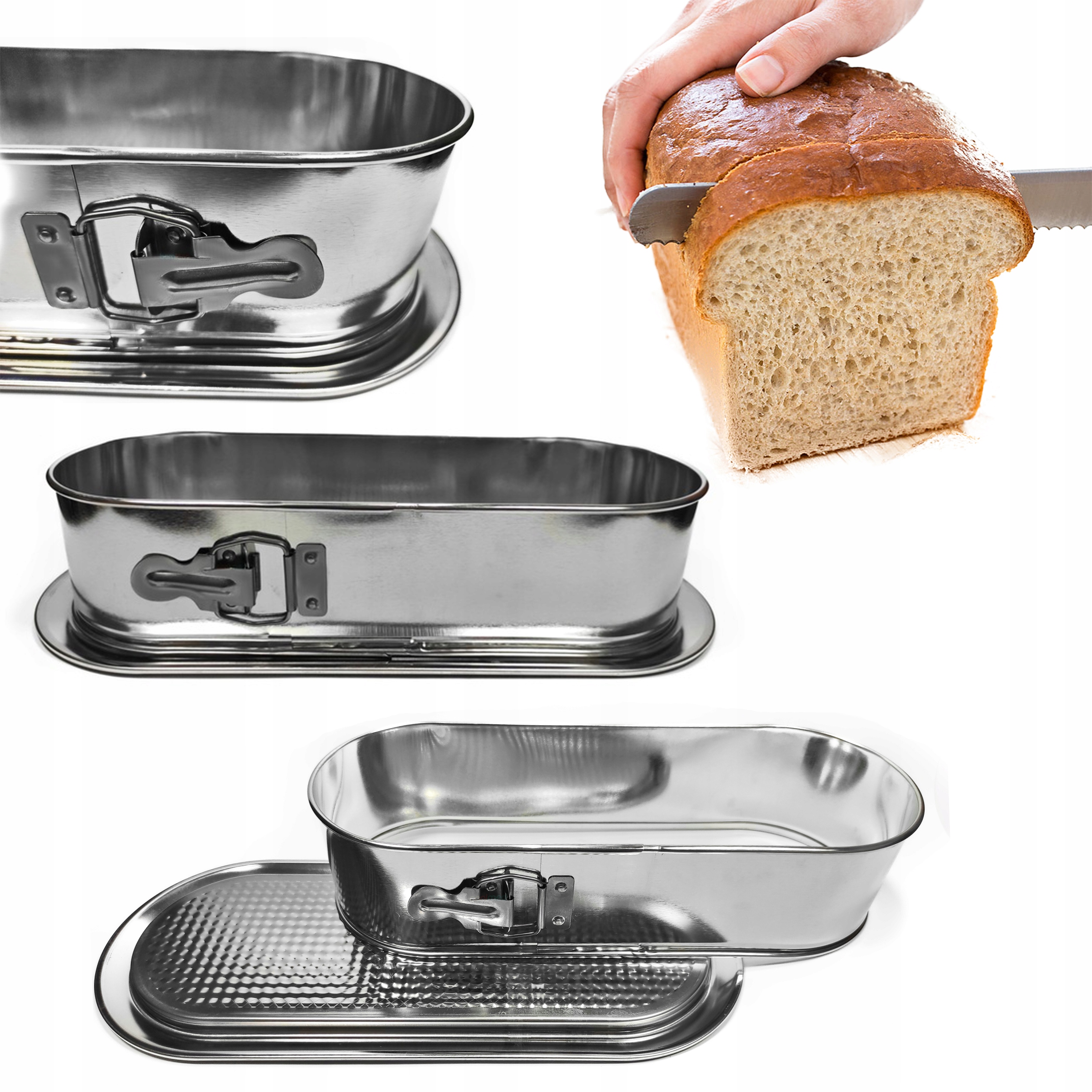 

Forma Do Pieczenia Chleba Ciasta Keksówka 34X12CM