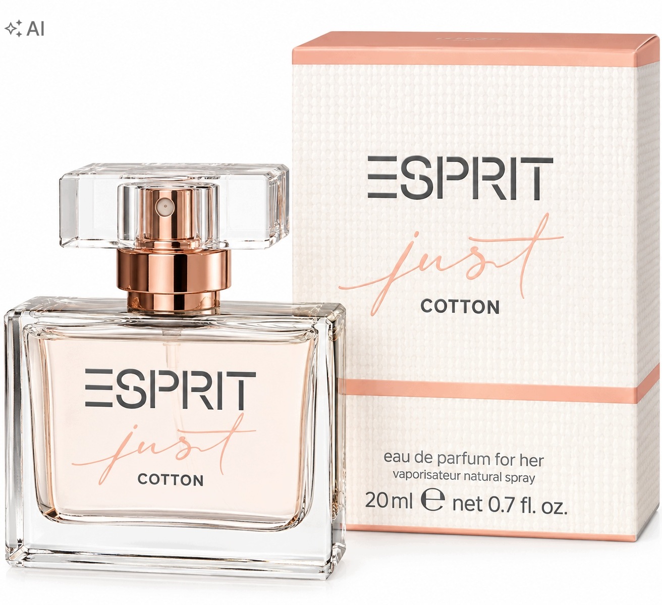 Esprit Just Cotton Dámská parfémovaná voda Edp 20 ml