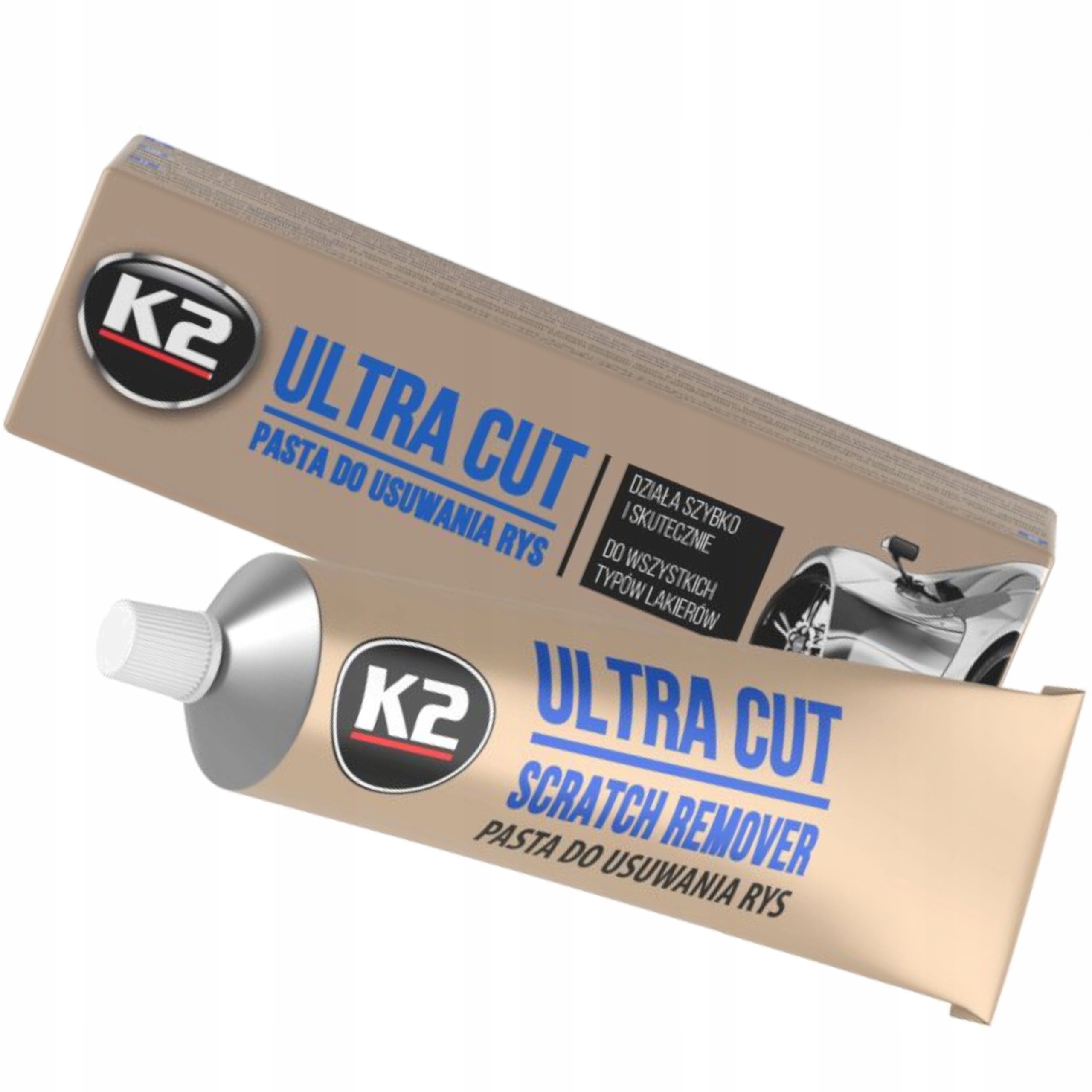 Skuteczna Pasta Do Zarysowań K2 K002 100G Ultra Cut