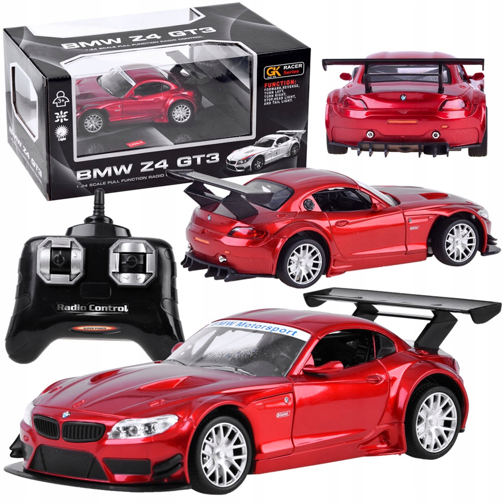 

Sportowe auto sterowane Bmw Z4 1:24 RC0347