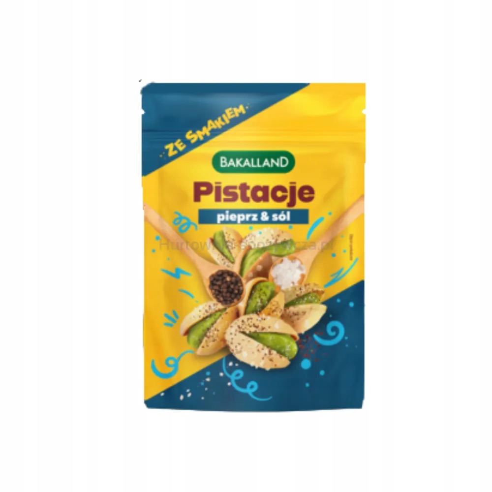 Bakalland Pražené pistácie Salt&Pepper 70 g