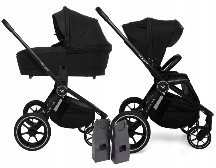 Wózek Muuvo Quick 4.0 2w1 Classic Black