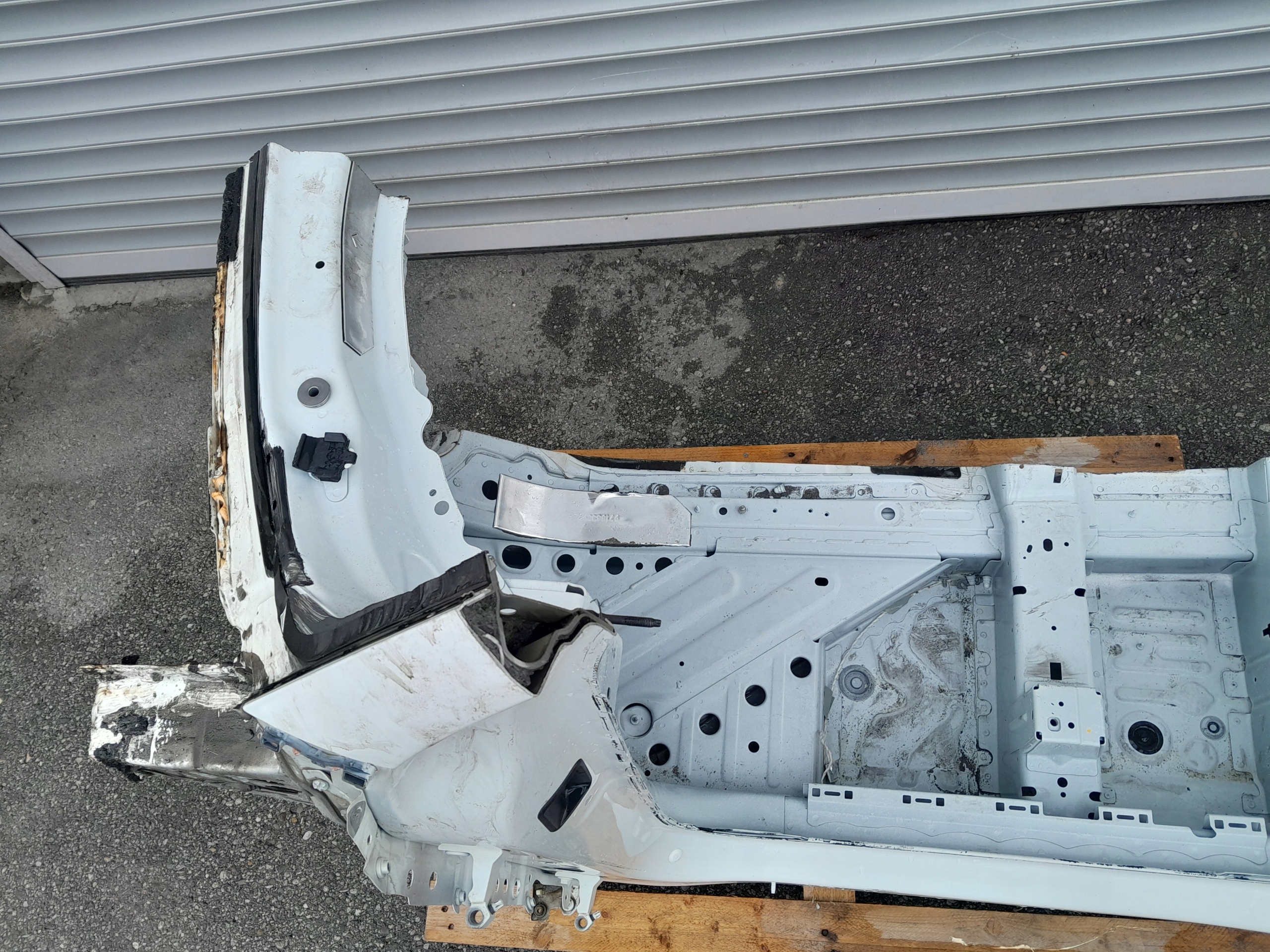 PORSCHE CAYENNE 9Y quarter fender pillar threshold left front LC9A