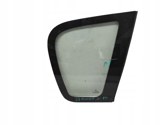 CITROEN C3 PICASSO 08- SZYBA PRAWA TYŁ KAROSERYJNA
