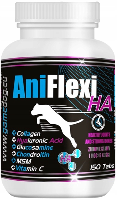 Levně Game Dog AniFlexi Ha na klouby a kosti pro psa 150 tablet