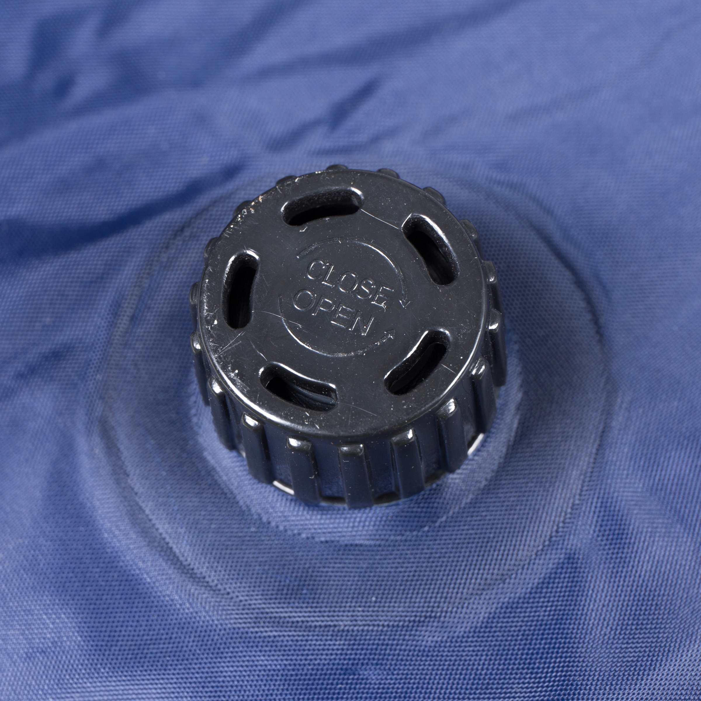 Mata samopompująca poduszka karimata materac namiot kemping Niebieska Długość 180 cm