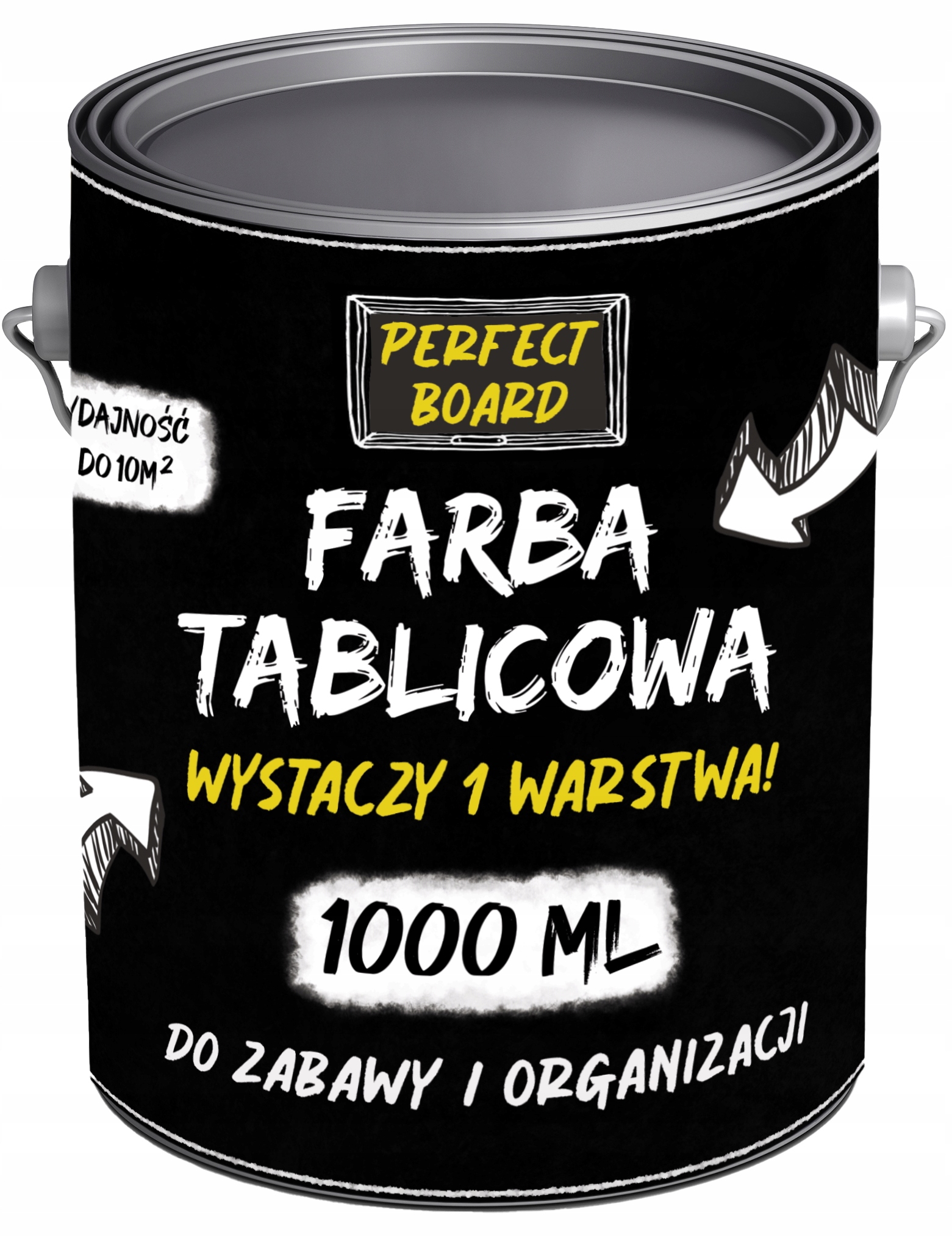 

Farba Tablicowa Czarna Perfect 1 L