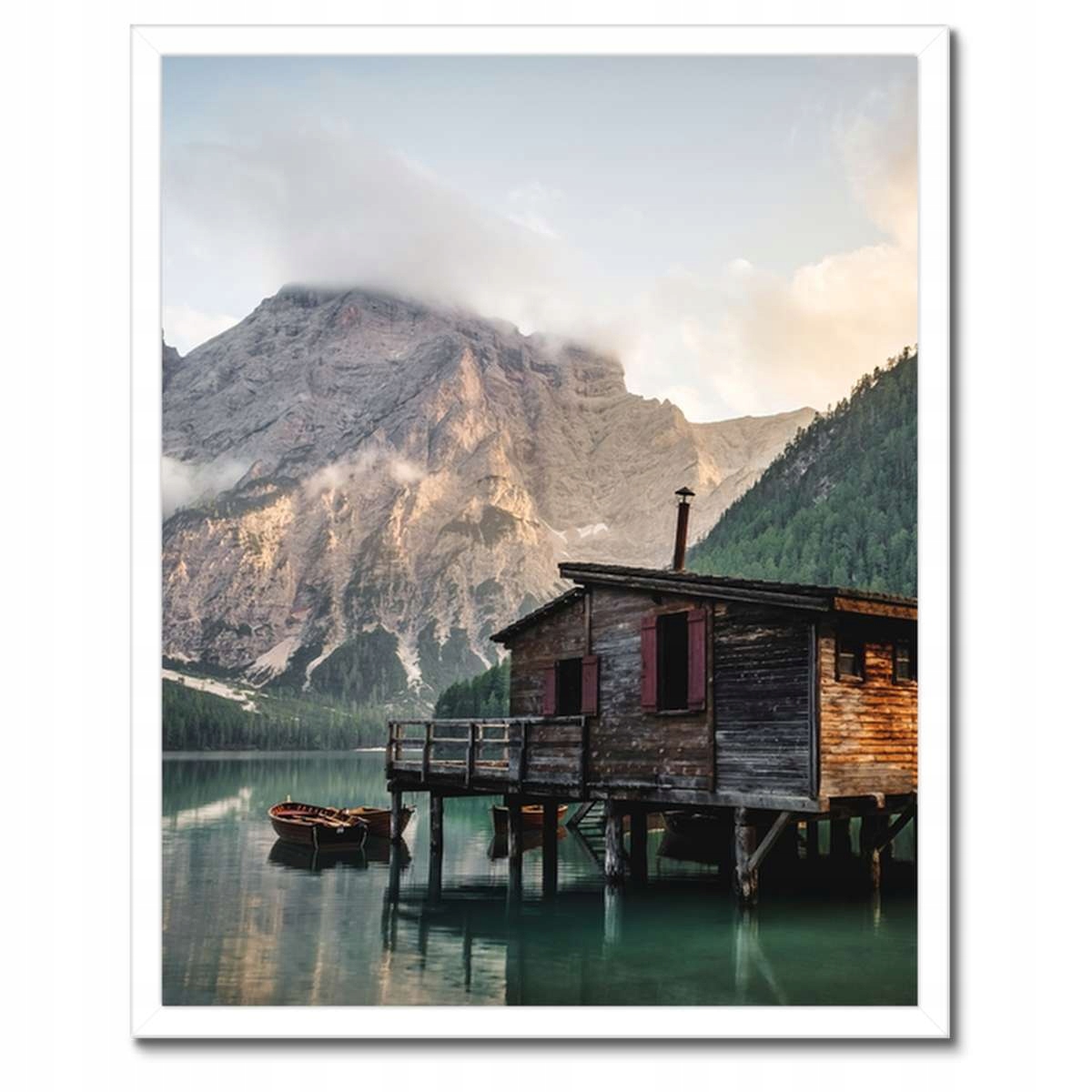 Plakáty v rámu 40x50 Horský přístav, lodě