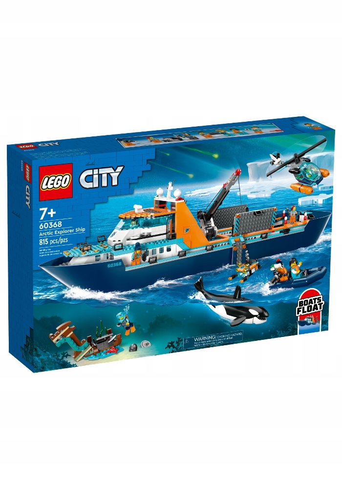 LEGO CITY Loď výskumníka Arktídy 60368