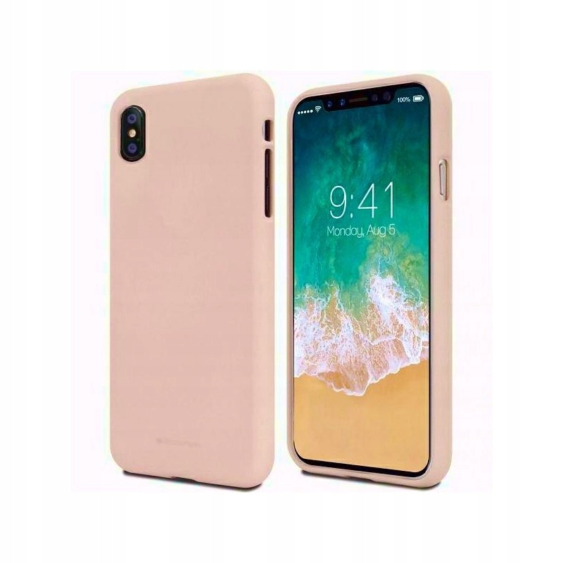 

Etui Mercury Soft Samsung A41 złoty różowy