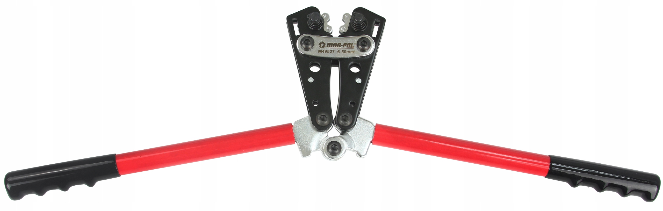 ZACISKARKA PRASKA DO KABLI TULEJEK KOŃCÓWEK 6-50 Waga produktu z opakowaniem jednostkowym 1.7 kg