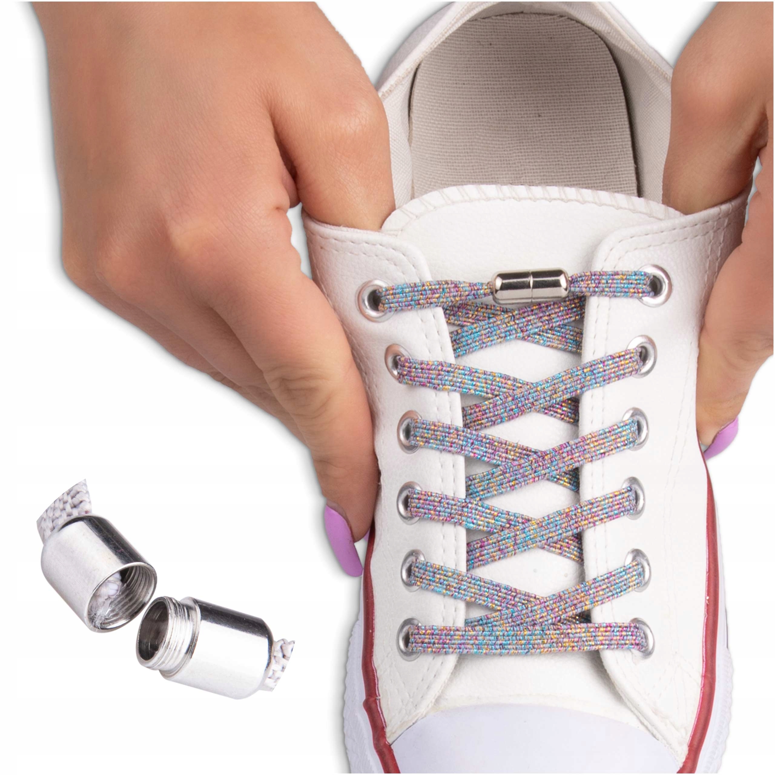 

Sznurówki do butów bez potrzeby wiązania