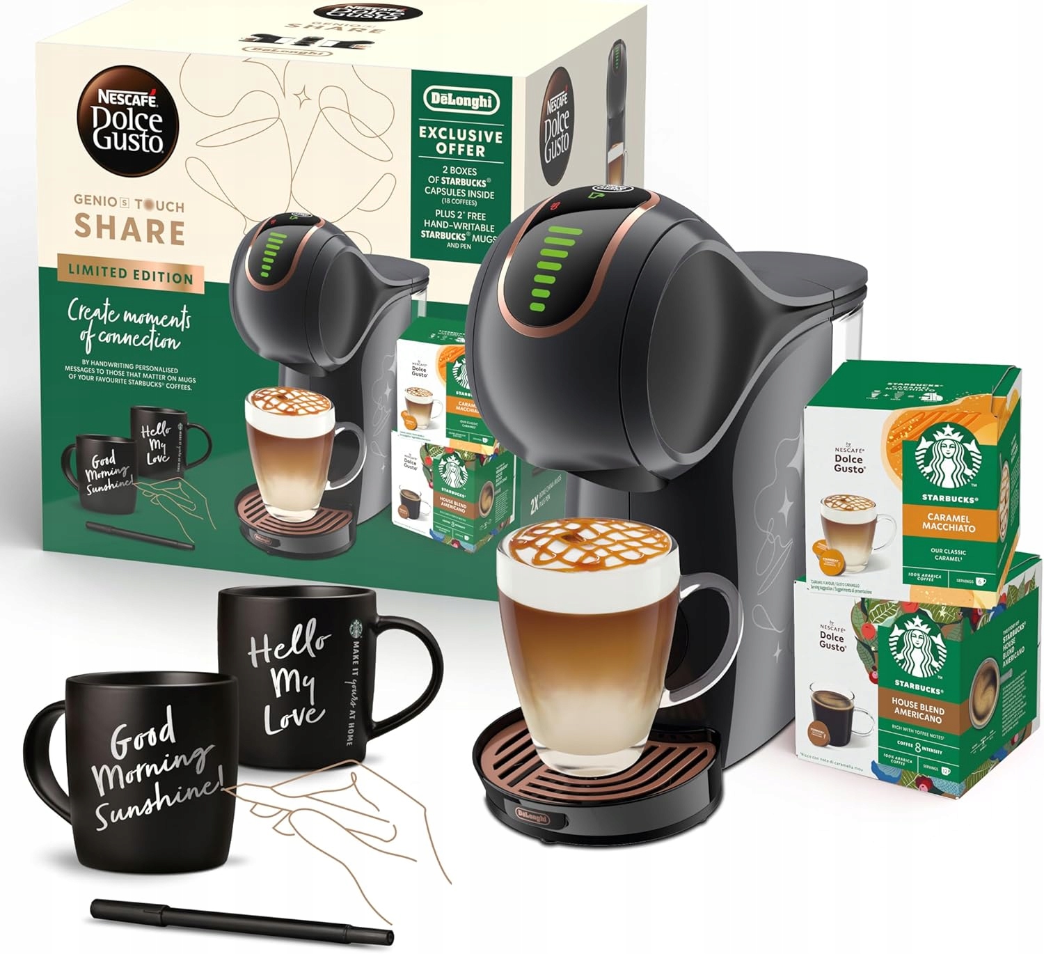 Ekspres Do Kawy De'longhi Nescafe Dolce Gusto, Genio S EDG426.B