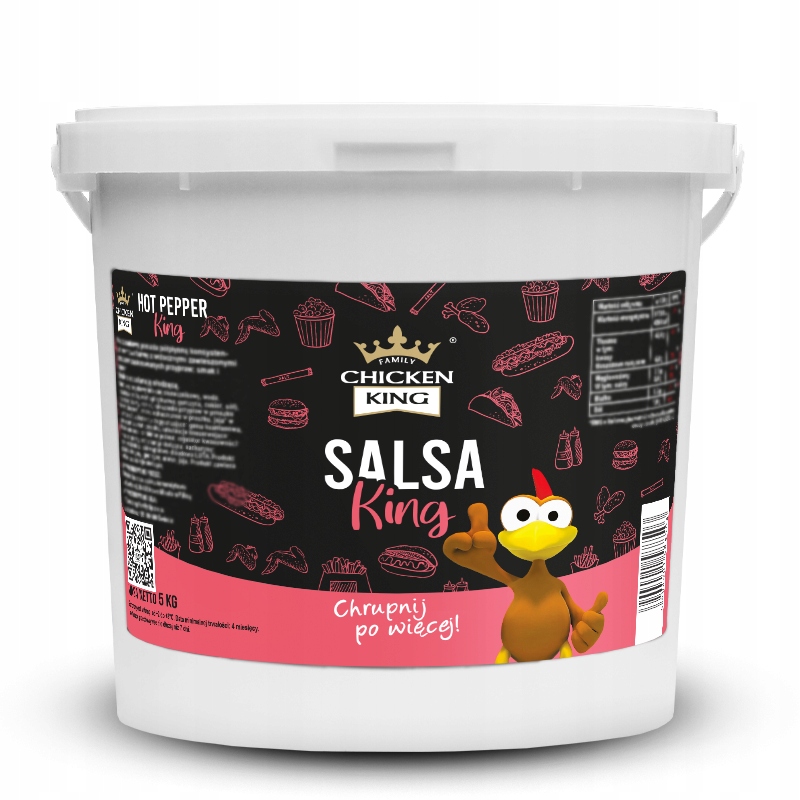 Levně Omáčka Salsa King 5 kg pikantní omáčka na kuře a hranolky