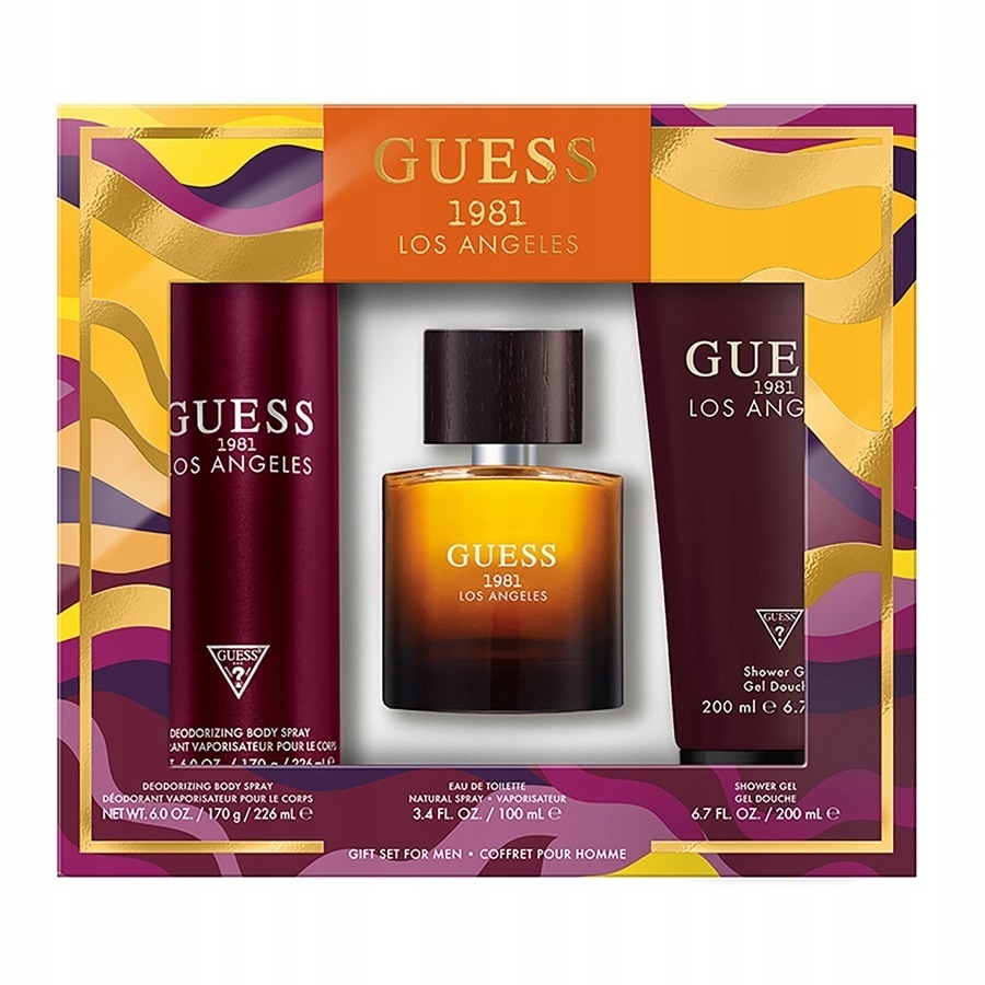 Guess 1981 Edt 100ml Spray Balsam Do Ciała 200ml Edt 15ml Spray