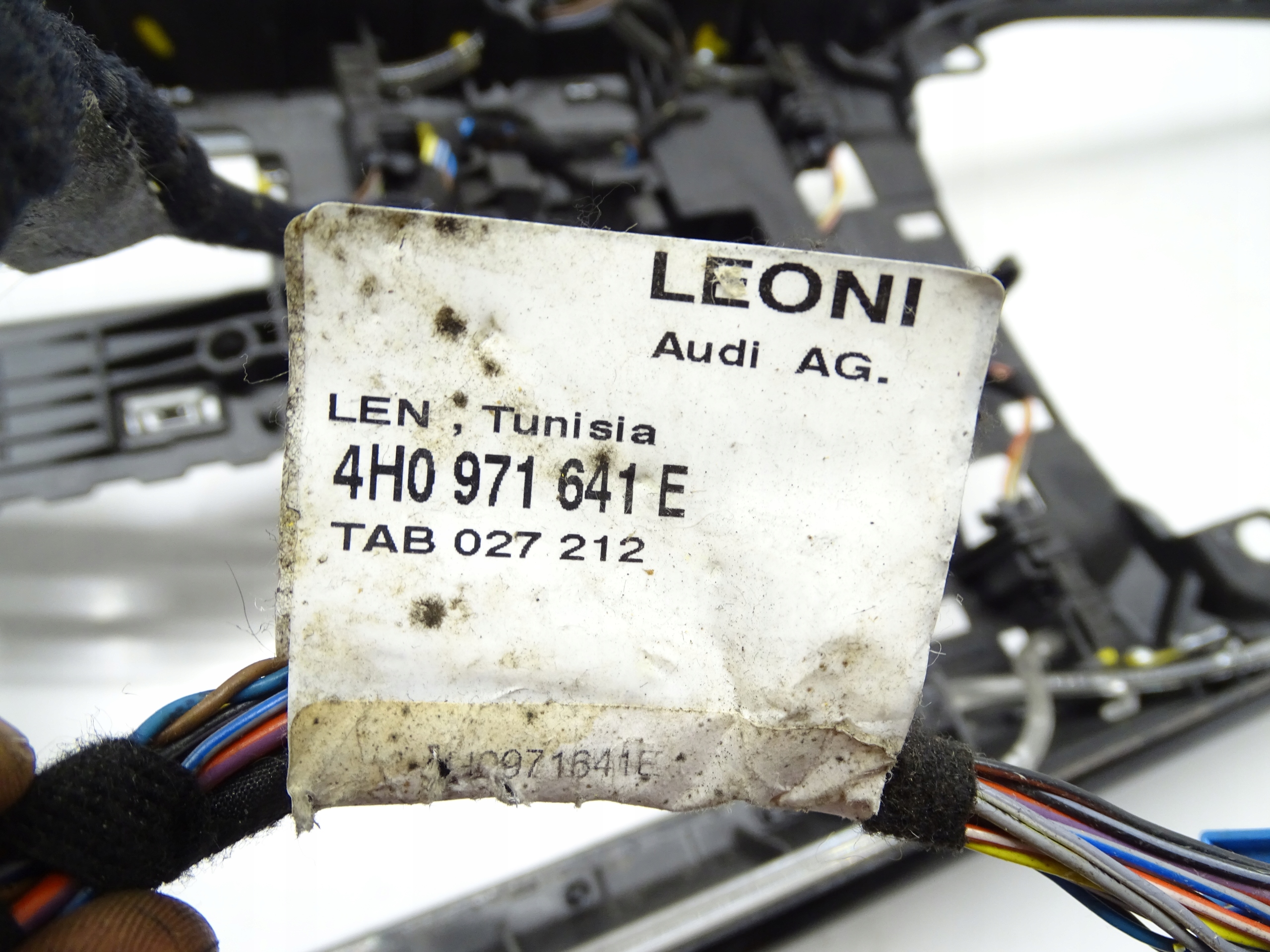 DEKOR TUNEL central AUDI A8 DS8 D4
