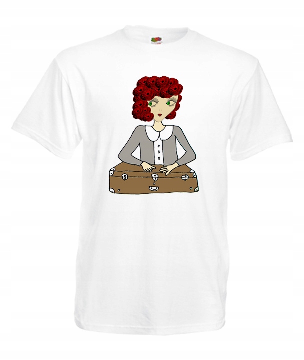 

XXXL Koszulka Męska Kobieta Róża Róże Prezent Wzór