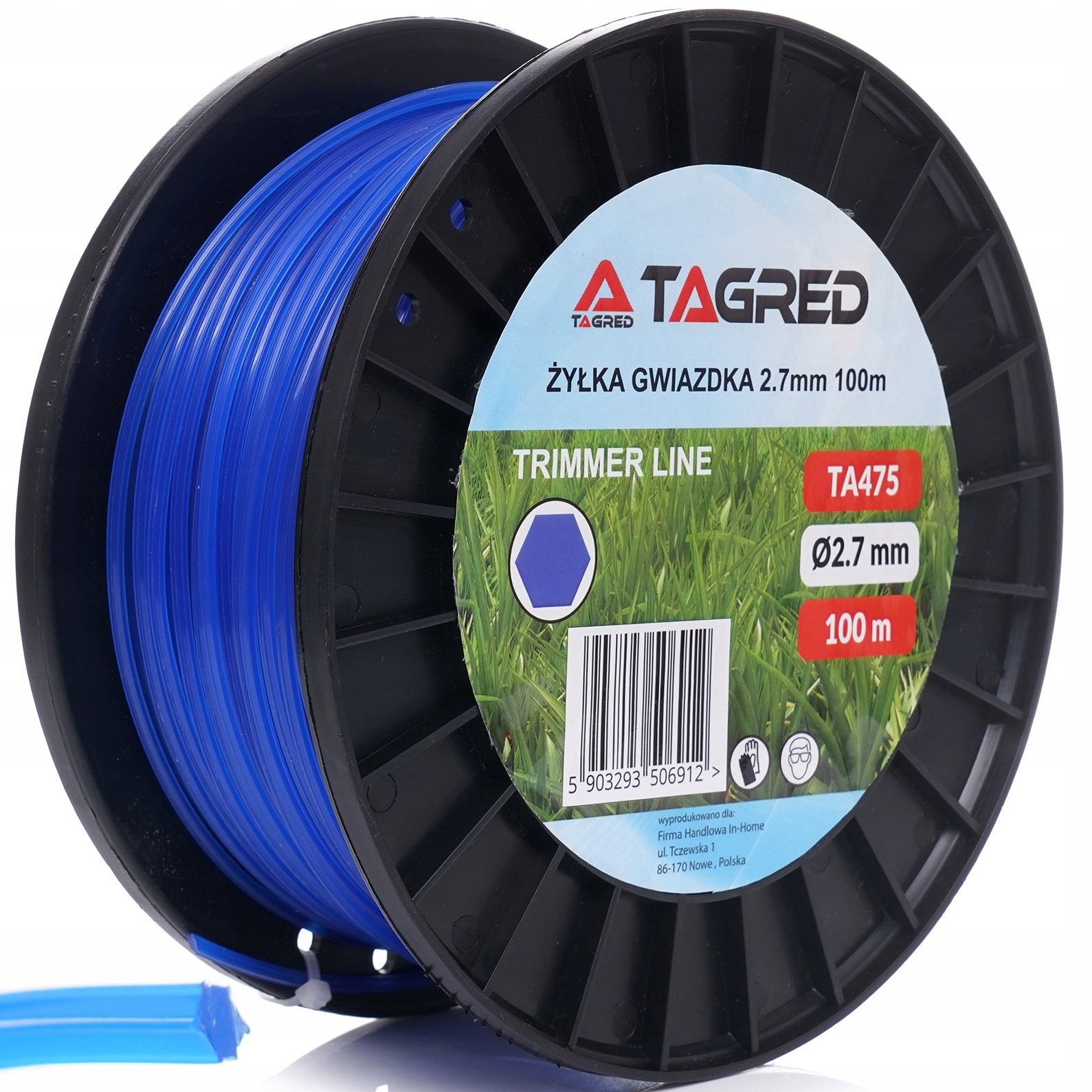 

Żyłka Do Kosy Spalinowej Gwiazdka 2.7mm 100m Mocna