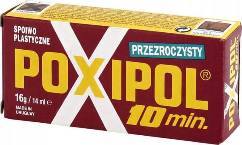 Klej Poxipol przezroczysty 14 ml 1032620011 Poxipol