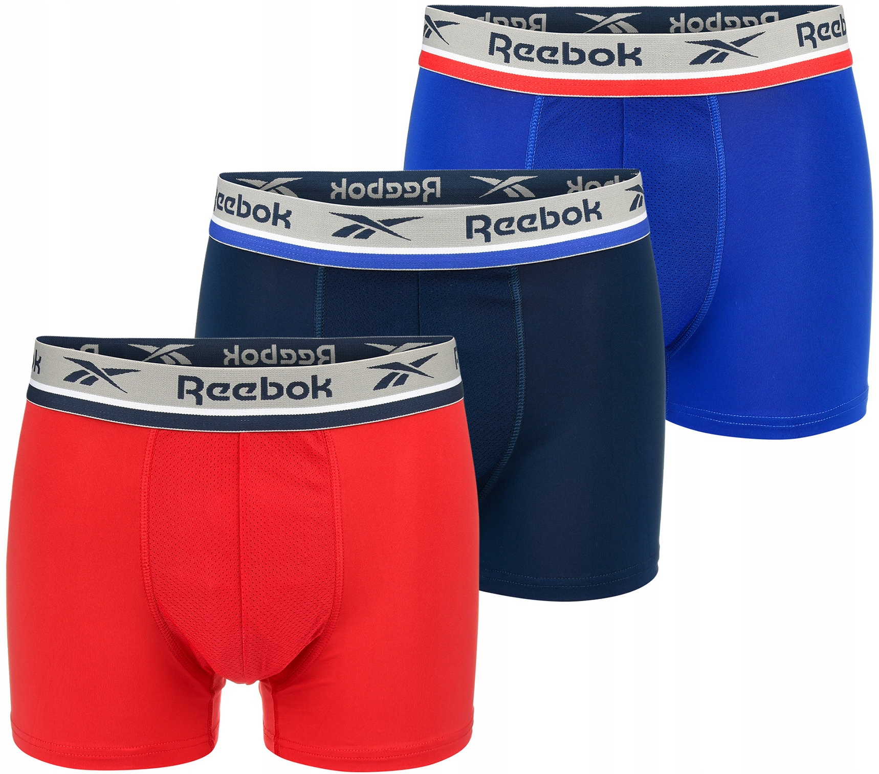 

Reebok Majtki Bokserki Męskie Bawełna 3PAK r. M