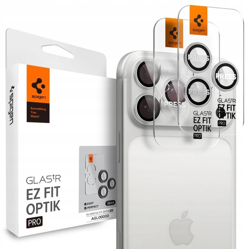 Szkło Hartowane Na Aparat Do Iphone 16 Pro 16 Pro Max 17 Pro Spigen 2x