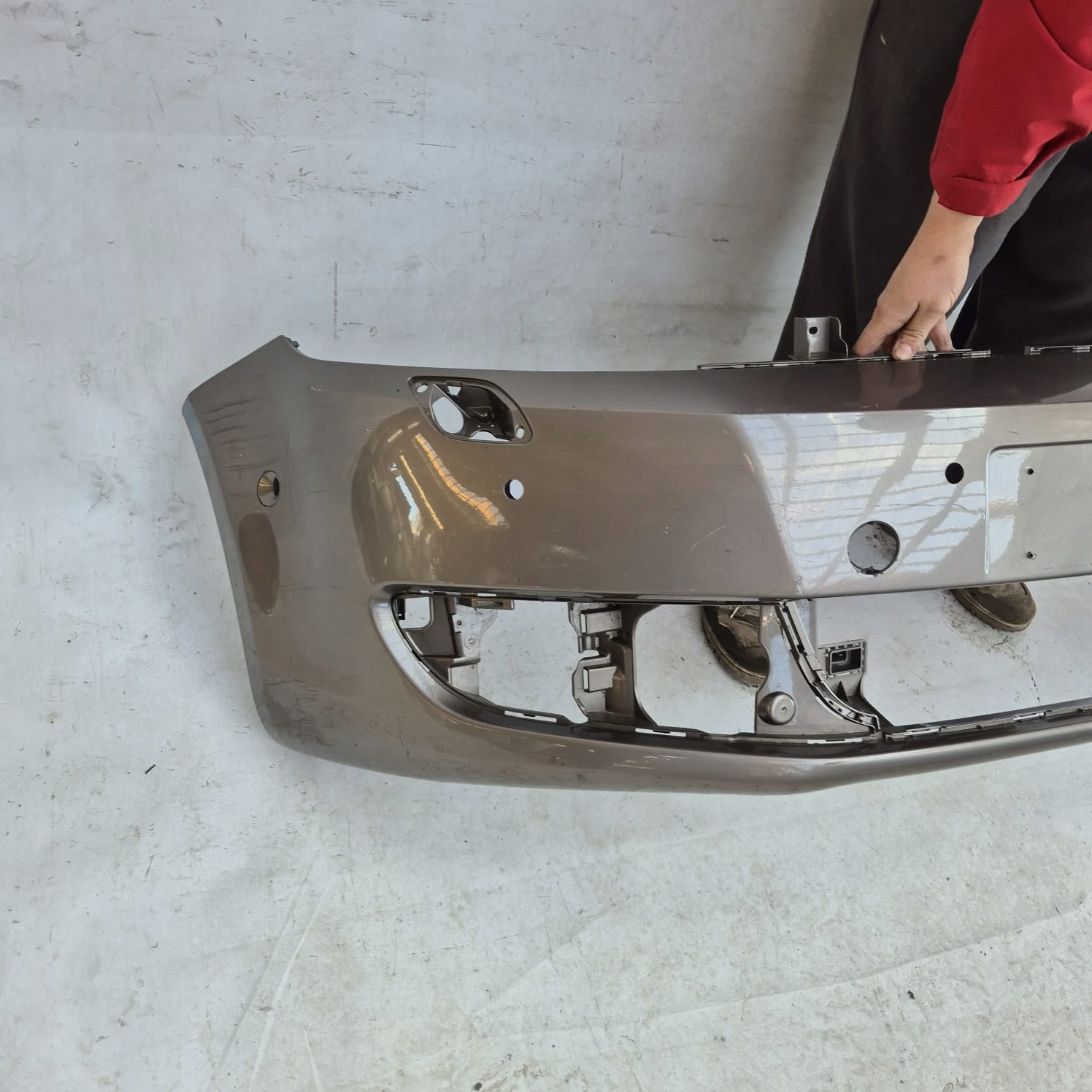 VW GOLF plus LIFT 09-14 bumper front front washer 6XPDC