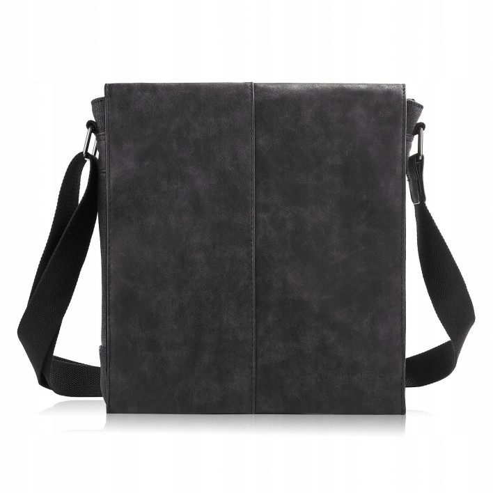 Pánská taška přes rameno městská studentská černá Kabelka Přes Rameno A4 Vintage