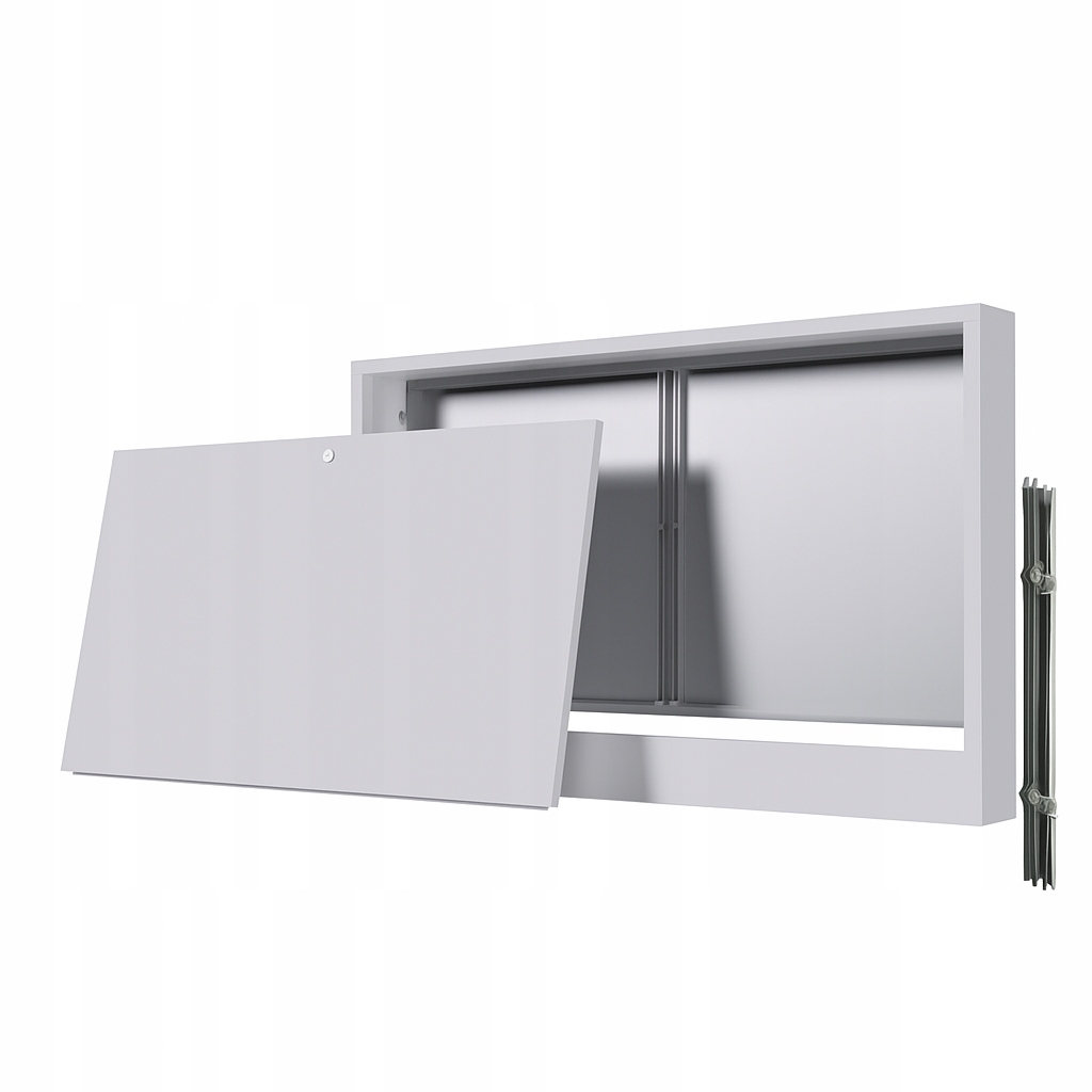 Nástenná skrinka 13-14 obvodov pre podlahový rozdeľovač 2 montážne lišty