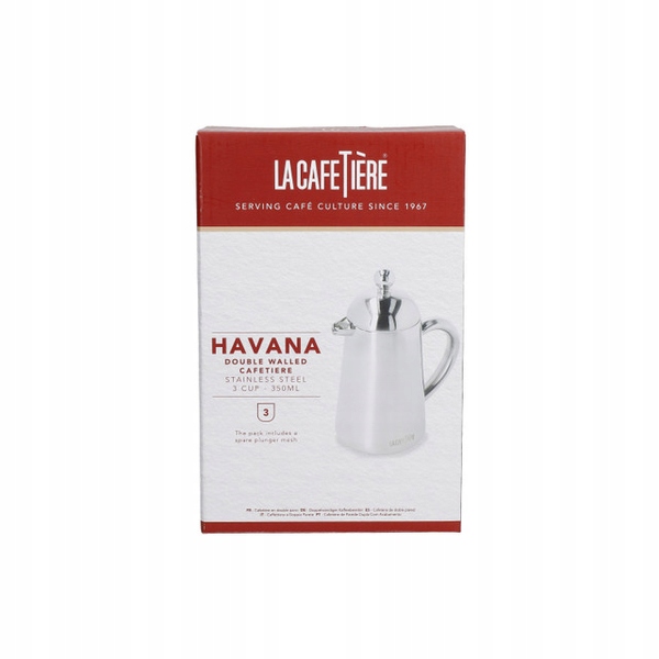 Kawiarka La Cafetiere Havana 350ml ze Stali Nierdzewnej Marka La Cafetiere