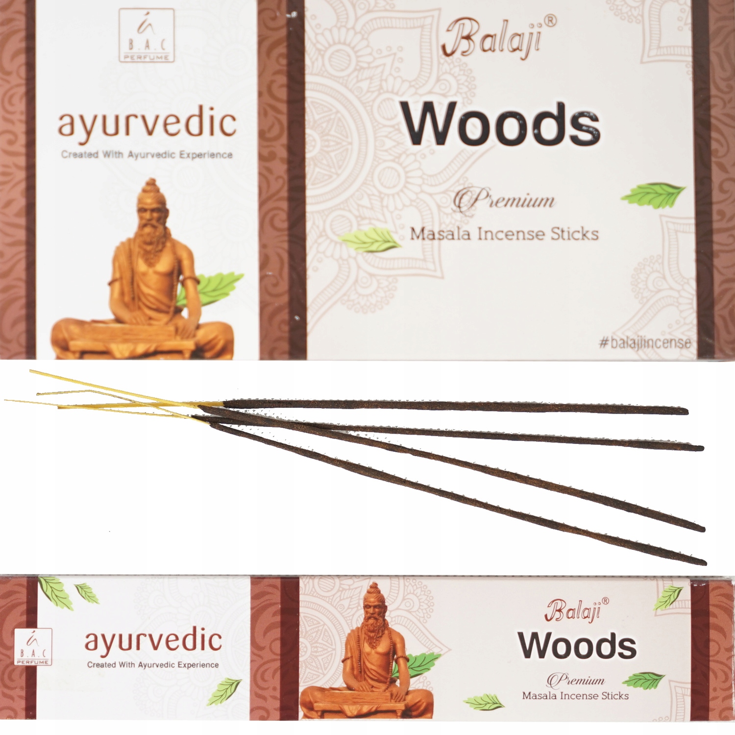 

Kadzidła kadzidełka Balaji Woods Ayurvedic