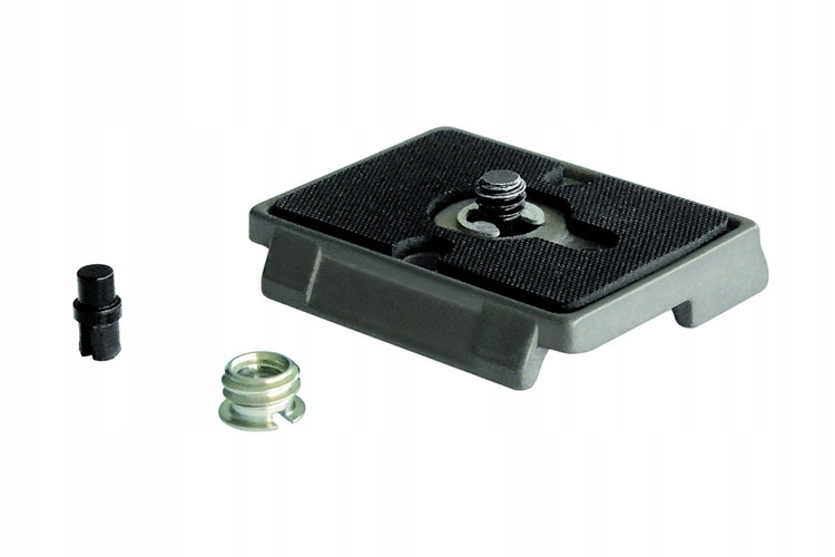 Płytka Prostokątna Z Gwintem 1/4" i Adapterem 3/8" Do Aparatów i Kamer