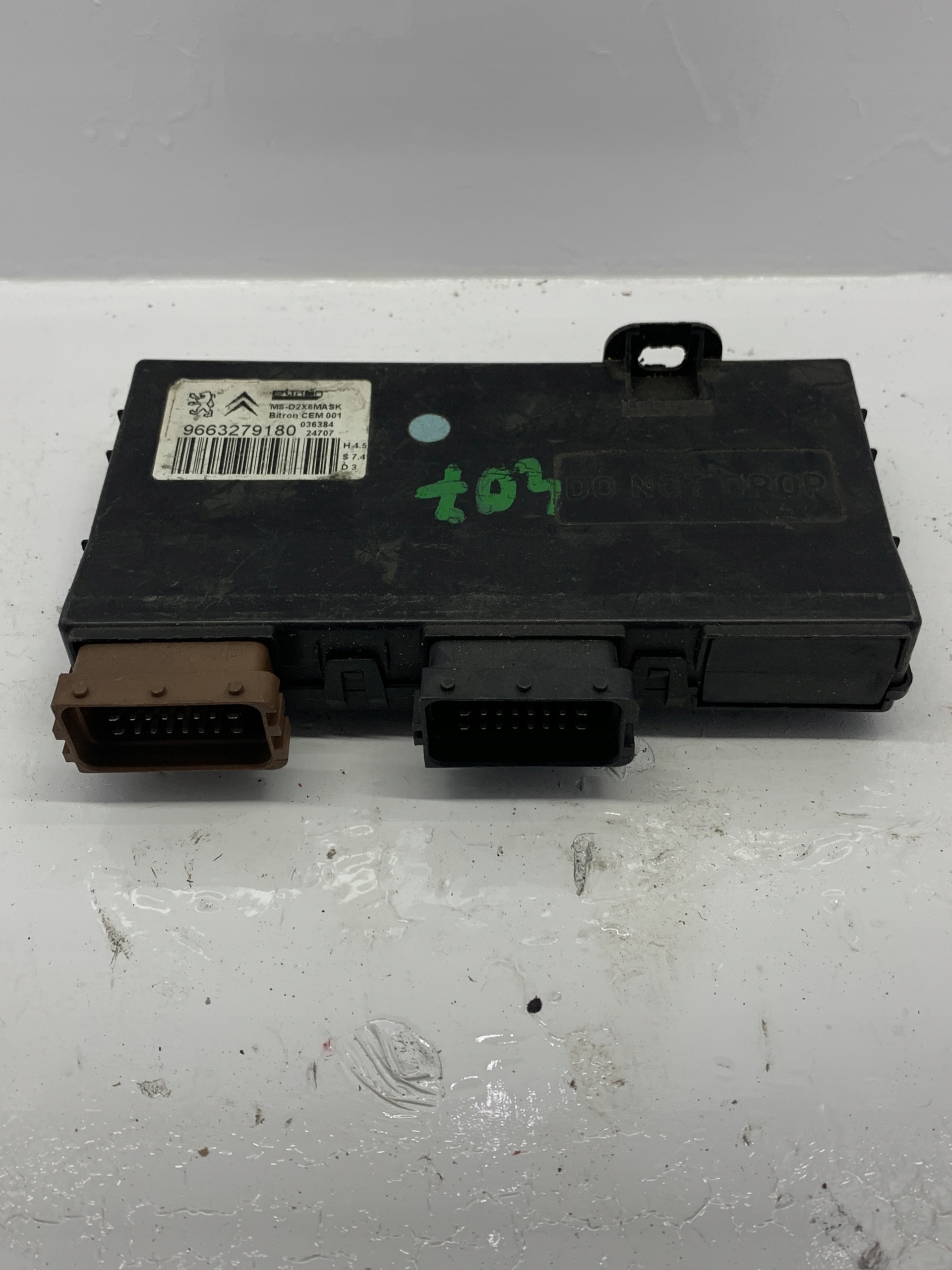 modul Bedienteil SITZ vorne 9663279180 CITROEN PEUGEOT
