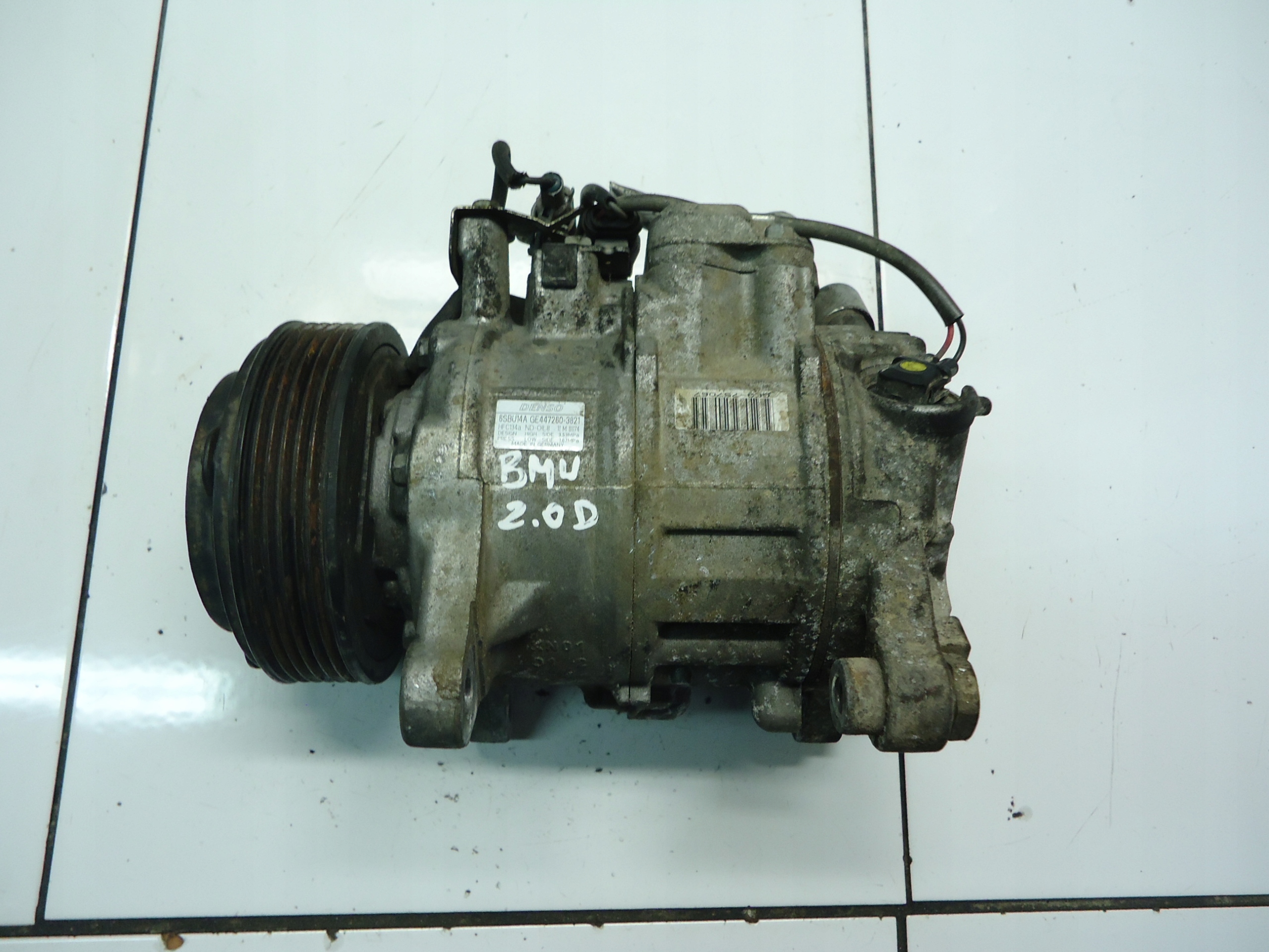 BMW 3 E90 2.0D N47D20C Klimakompressor klimaanlage 447260-3821